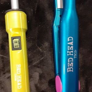 Flat iron and curling today bed head